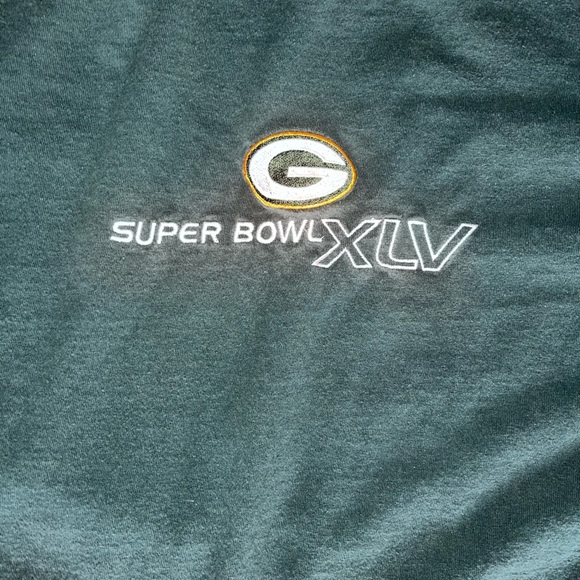 Vintage Green Bay Packers Super Bowl XLV official T-Shirt: 2011: Aaron Rodgers - Picture 2 of 3